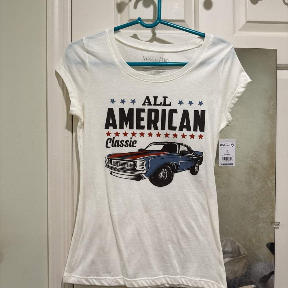 Wound Up White 'All American Classic' Kids T-Shirt